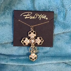 Birch Hill Cross Necklace